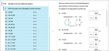 Ilustracja ekranu panela operacyjnego
