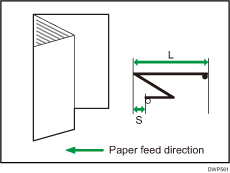 Illustration of Adjust Folding Position for Booklet