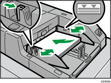 Multi bypass tray (Tray A) illustration