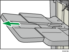 Extension tray illustration