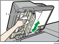 Ilustração numerada do ADF
