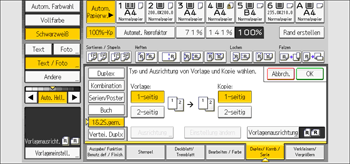 Abbildung Bedienfeld-Display