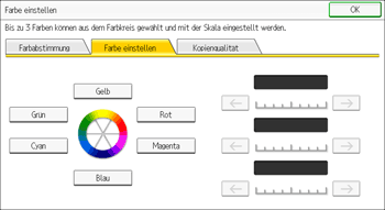 Abbildung Bedienfeld-Display