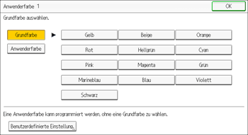 Abbildung Bedienfeld-Display