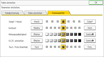 Abbildung Bedienfeld-Display