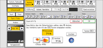 Abbildung Bedienfeld-Display