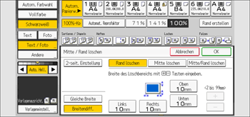 Abbildung Bedienfeld-Display