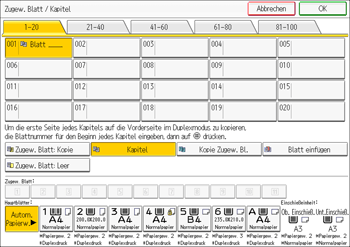 Abbildung Bedienfeld-Display