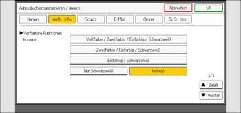 Abbildung Bedienfeld-Display