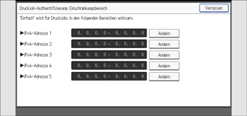 Abbildung Bedienfeld-Display