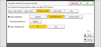 Abbildung Bedienfeld-Display