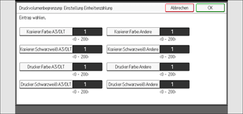 Abbildung Bedienfeld-Display