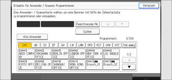 Abbildung Bedienfeld-Display