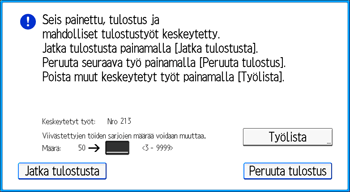 Käyttöpaneelin näyttö