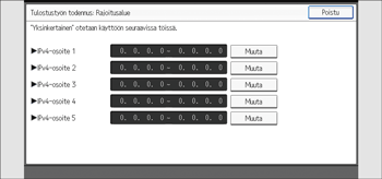 Käyttöpaneelin näyttö