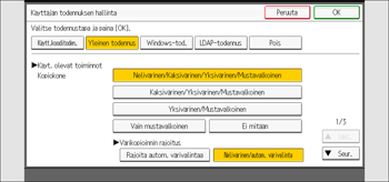 Käyttöpaneelin näyttö