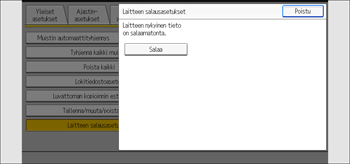 Käyttöpaneelin näyttö