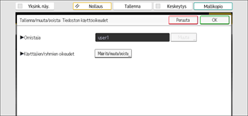 Käyttöpaneelin näyttö