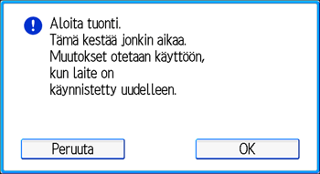 Käyttöpaneelin näyttö