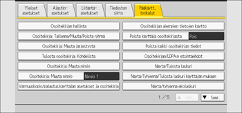 Käyttöpaneelin näyttö