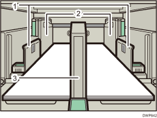 Illustrazione vassoio banner dell'LCT ampio a due vassoi