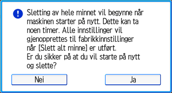 Illustrasjon av betjeningspanelet