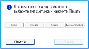 Иллюстрация экрана панели управления