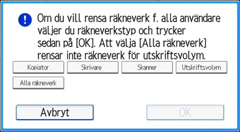 Bild på användarpanelens skärm