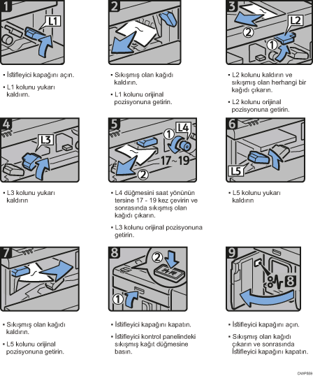 İşlem prosedürü gösterimi