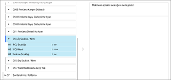 İşletim paneli ekran görseli