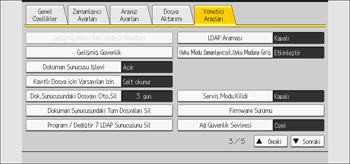 İşlem paneli ekran çizimi