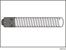 Toner bottle illustration