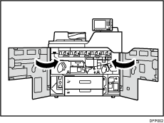 Machine body illustration