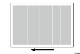 Illustration of Horizontal Streaks: Synthetic Paper