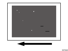 Illustration of White Spots, Colored Streaks