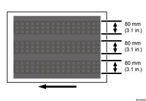 Illustration of Uneven Gloss: Belt Marks