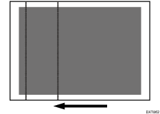 Illustration of Multiple Toner Stains: Horizontal Streaks