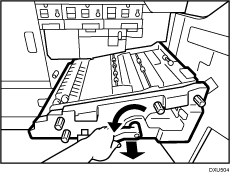 paper transport unit illustration