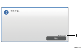 带编号标注的操作面板画面插图