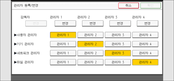 조작 패널 화면 그림