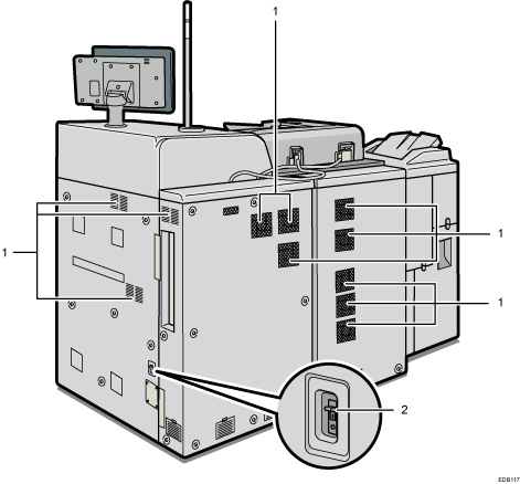 主機說明圖編號標註說明圖