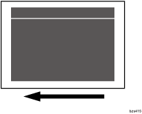 Abbildung von vertikalen weißen Streifen 