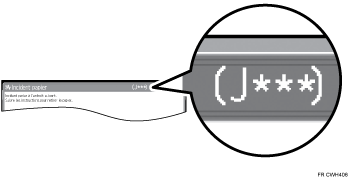 Illustration de l'écran du panneau de commande