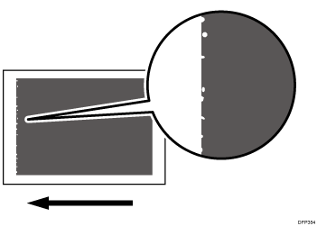 illustration de zone non-imprimée