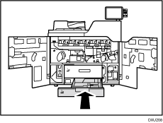 Illustrazione del corpo della macchina