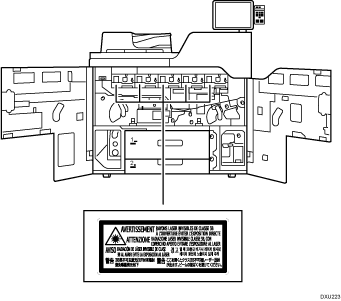 Illustrazione del corpo della macchina