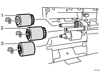 Ilustración del cuerpo de la máquina