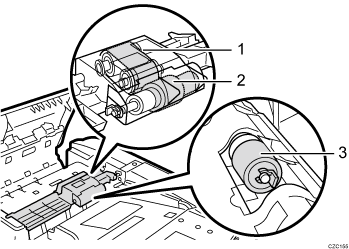Ilustración del cuerpo de la máquina