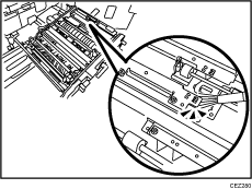 Ilustración del cuerpo de la máquina