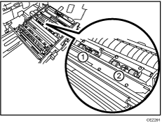 Ilustración del cuerpo de la máquina